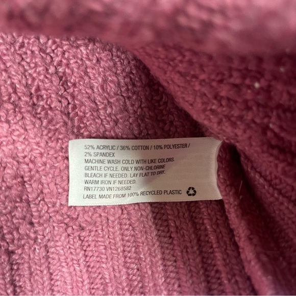 Ava & Viv Sweater Women's Sweater Pink Mauve Size 14(X) - Picture 4 of 7